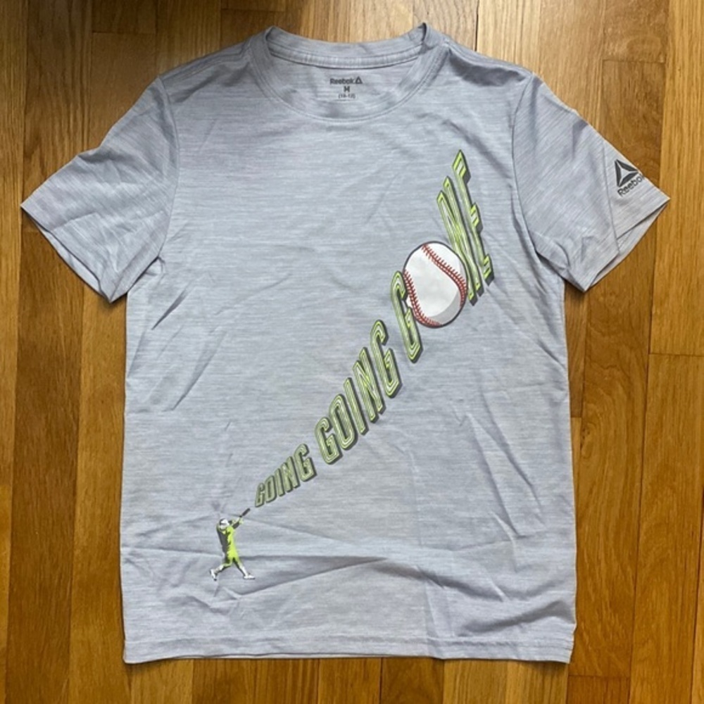Reebok Boys Athletic Shirt Baseball M (10-12Y)